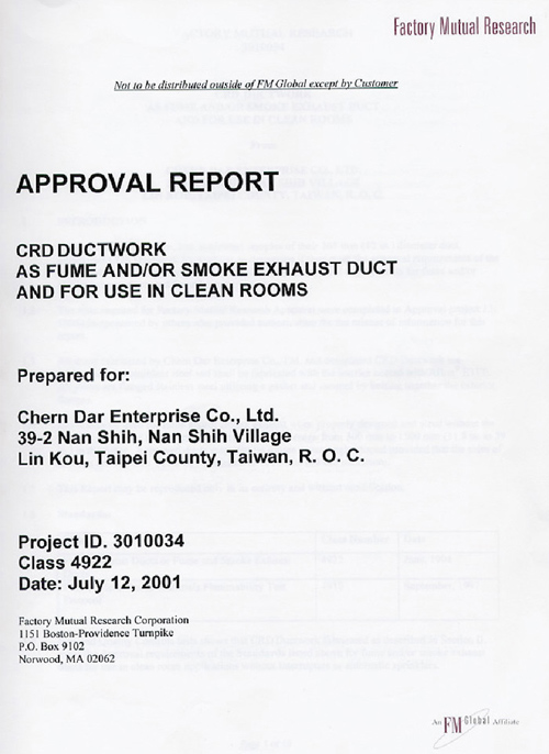 US FM Certification (ECTFE Certification)-CRD 2